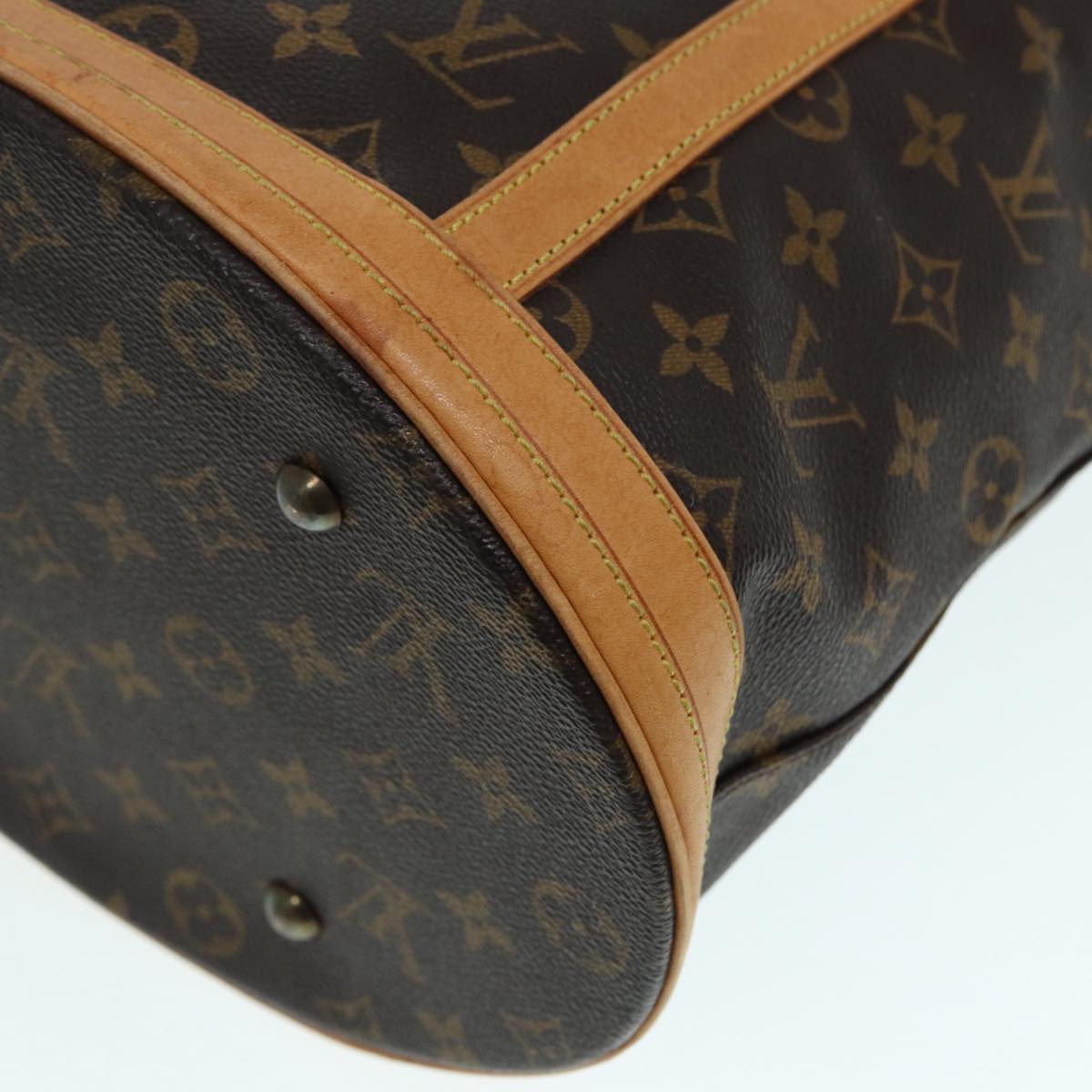 LOUIS VUITTON Monogram Bucket GM Shoulder Bag M42236 LV Auth kk296