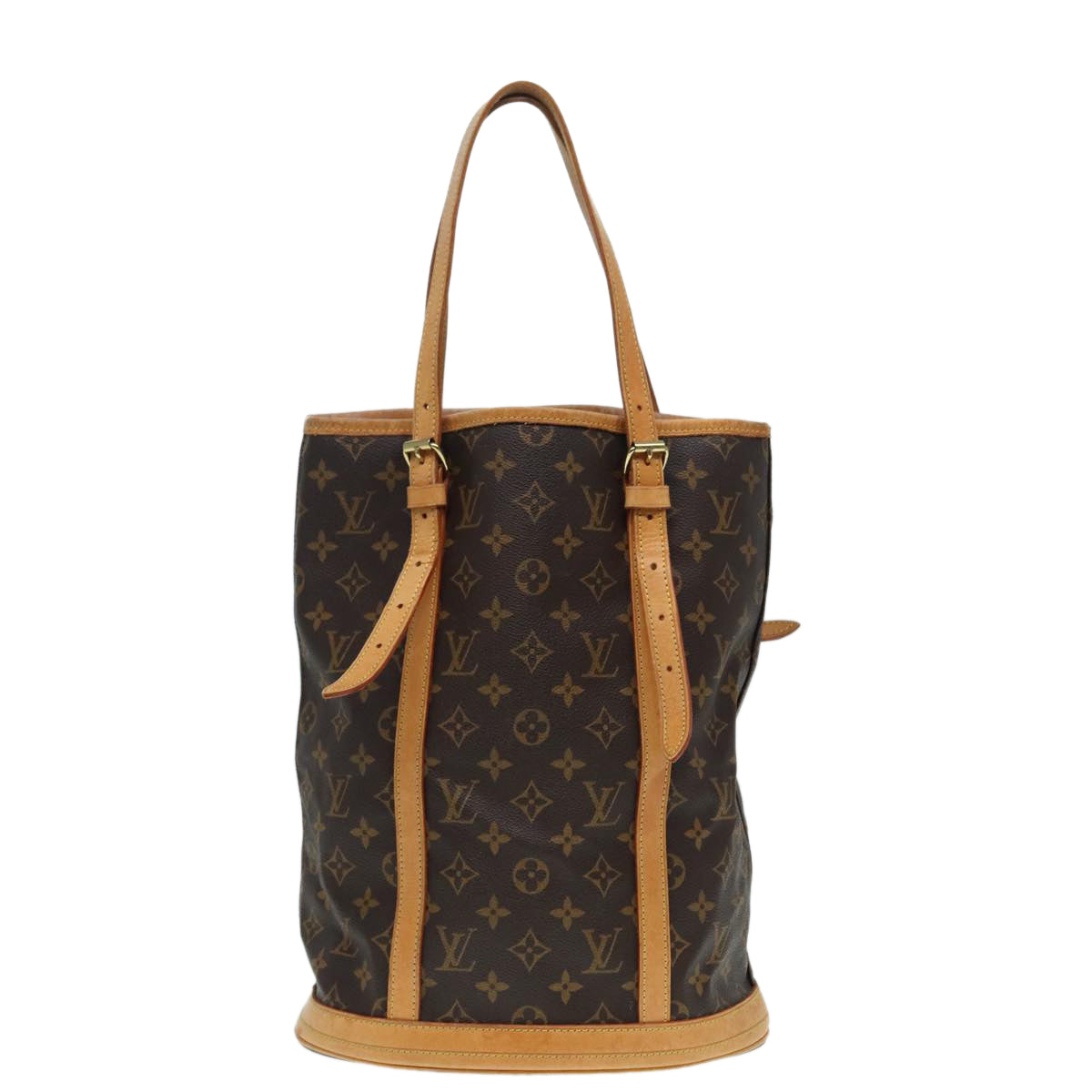 LOUIS VUITTON Monogram Bucket GM Shoulder Bag M42236 LV Auth kk296