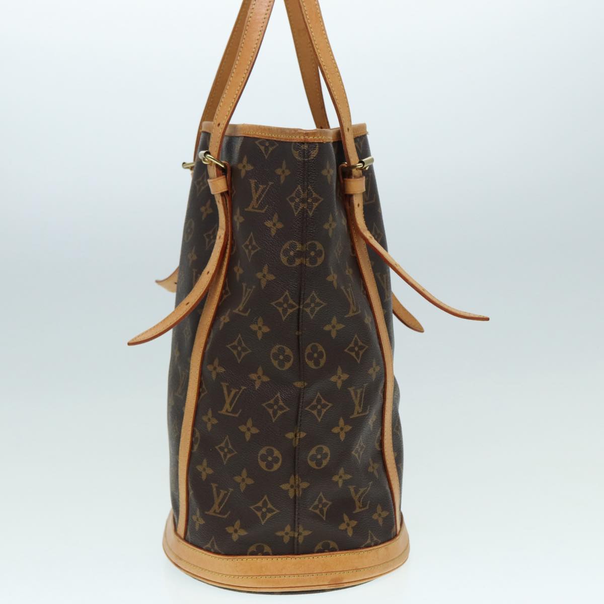 LOUIS VUITTON Monogram Bucket GM Shoulder Bag M42236 LV Auth kk296