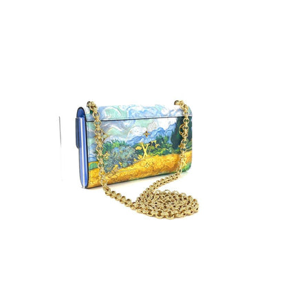 LOUIS VUITTON 2017 Masters Collection Van Gogh Chain Wallet