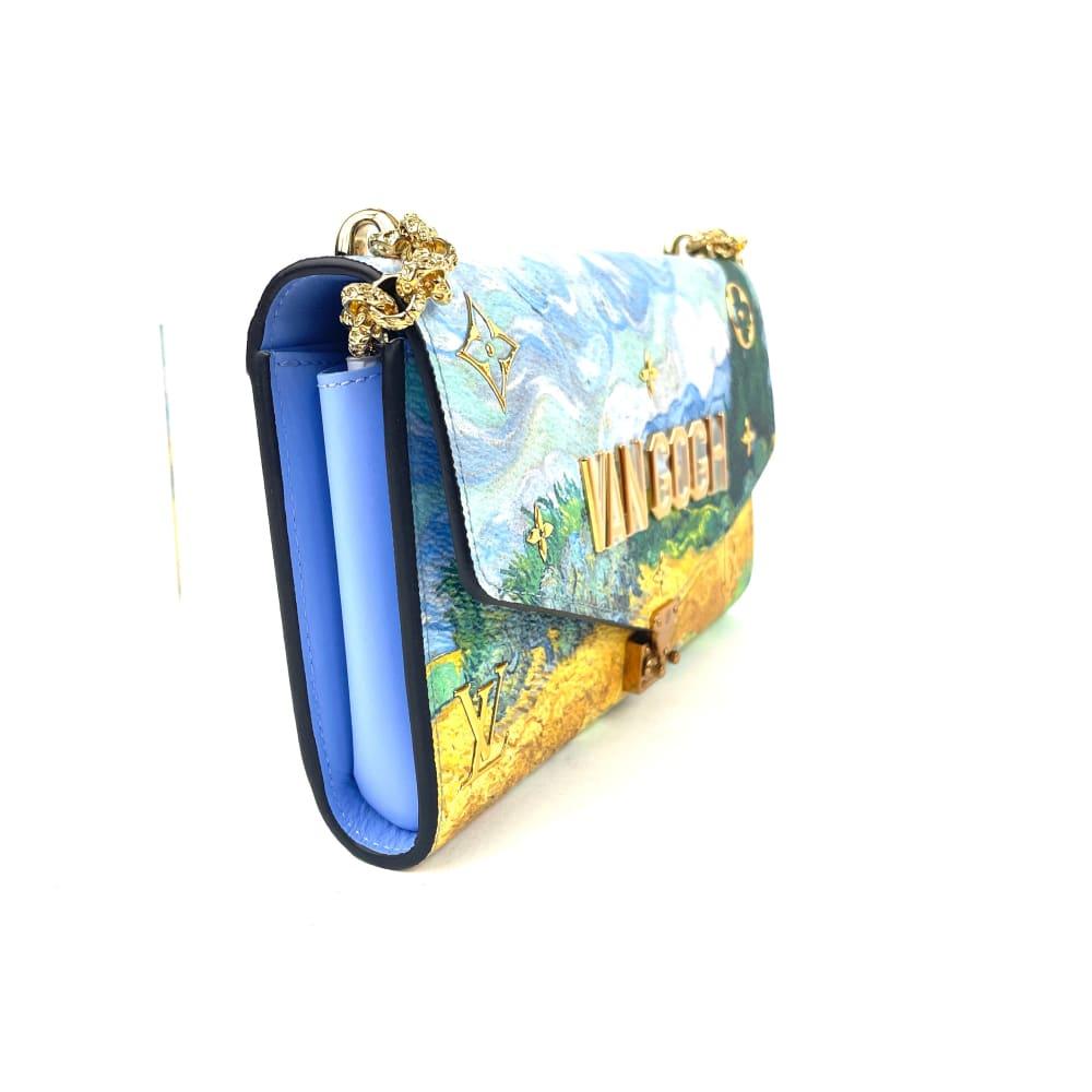 LOUIS VUITTON 2017 Masters Collection Van Gogh Chain Wallet