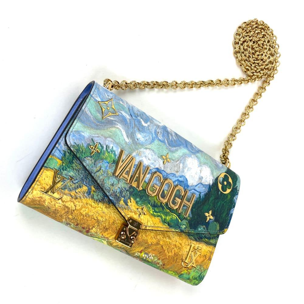 LOUIS VUITTON 2017 Masters Collection Van Gogh Chain Wallet