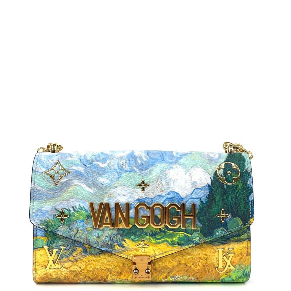 LOUIS VUITTON 2017 Masters Collection Van Gogh Chain Wallet