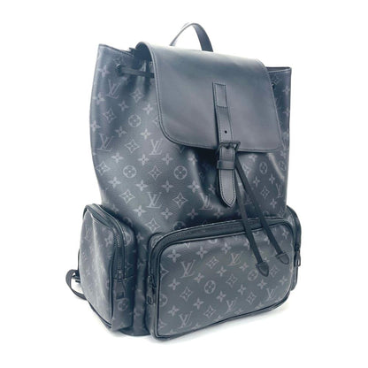 LOUIS VUITTON 2021 Monogram Eclipse Backpack Trio