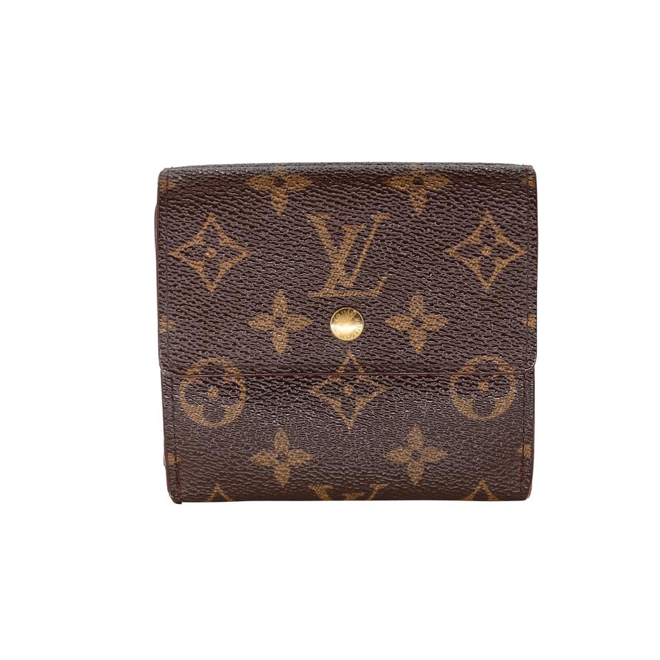 Louis Vuitton Elise Double Sided Compact French Wallet LV-1203P-0008