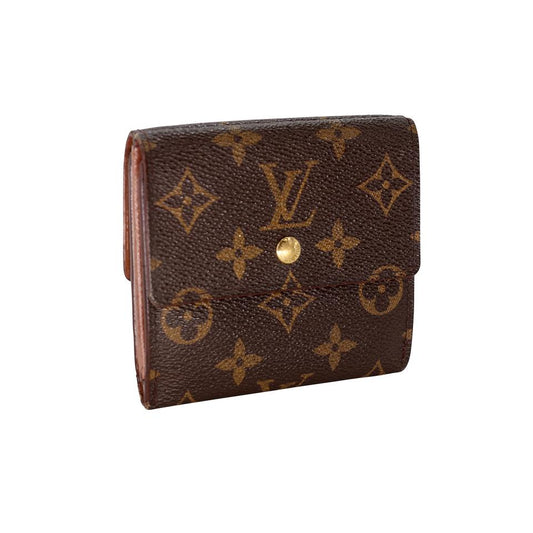 Louis Vuitton Elise Double Sided Compact French Wallet LV-1203P-0008