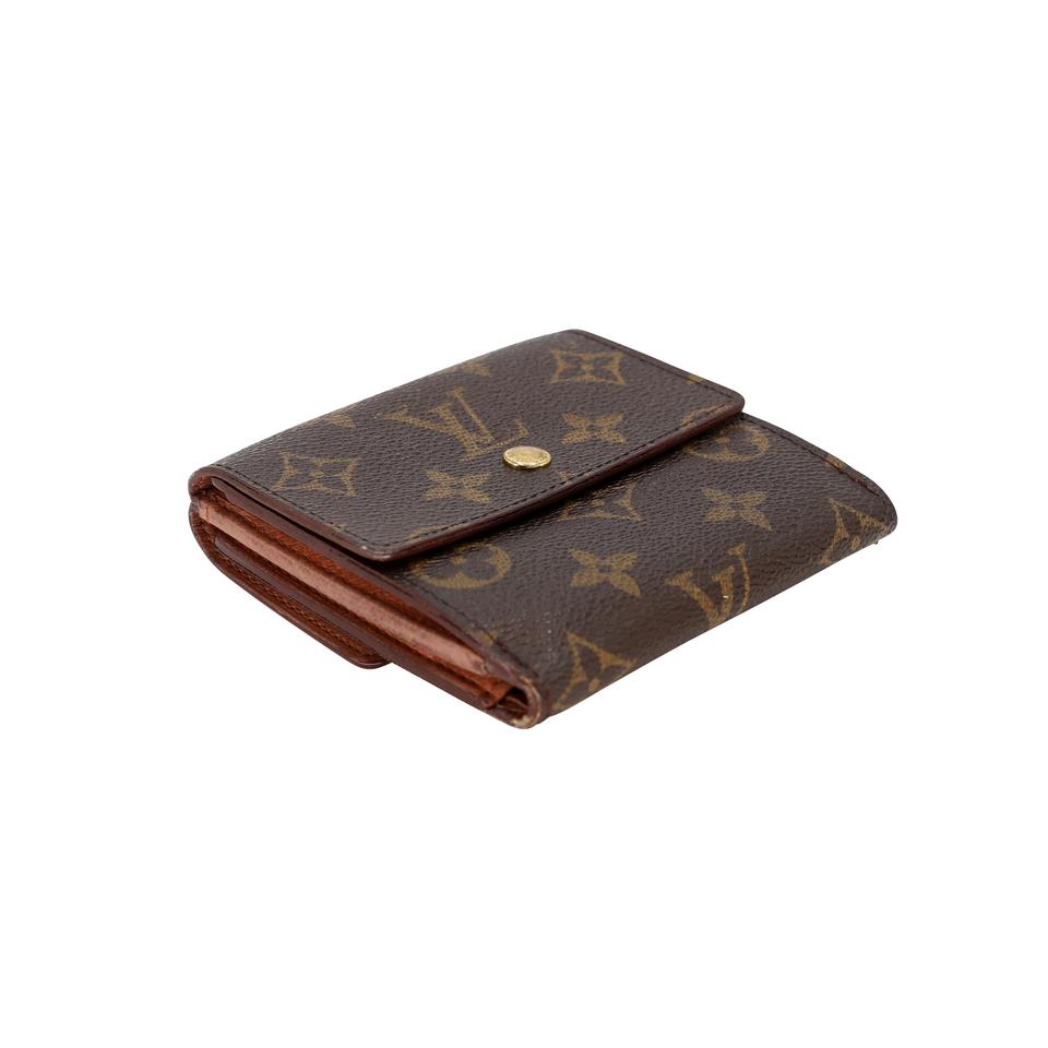 Louis Vuitton Elise Double Sided Compact French Wallet LV-1203P-0008