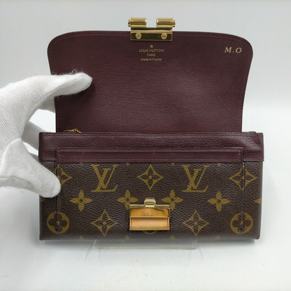 Louis Vuitton Brown Monogram Long Wallet