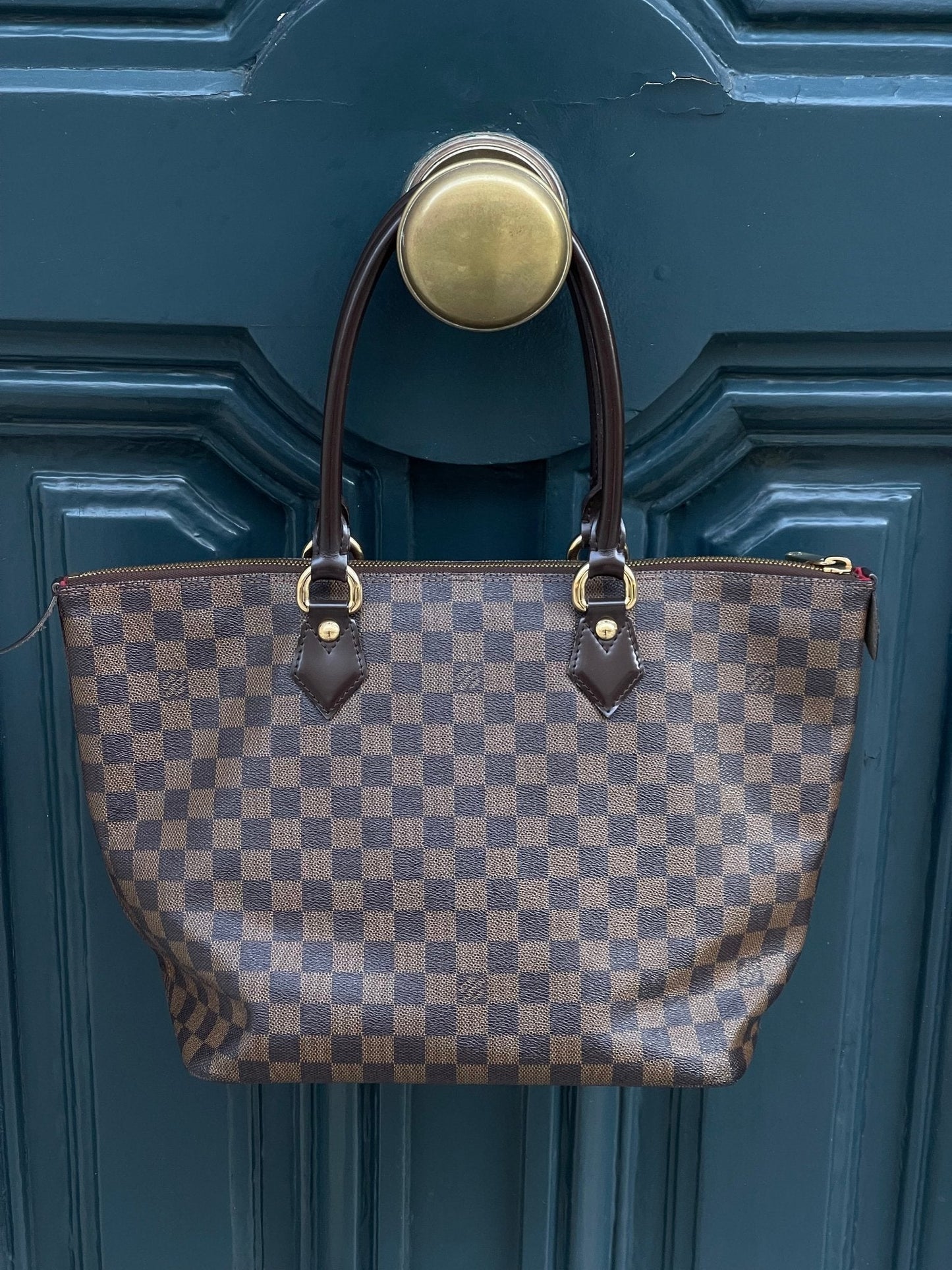 Louis Vuitton - cabas saleya damier ébène