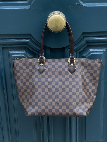 Louis Vuitton - cabas saleya damier ébène