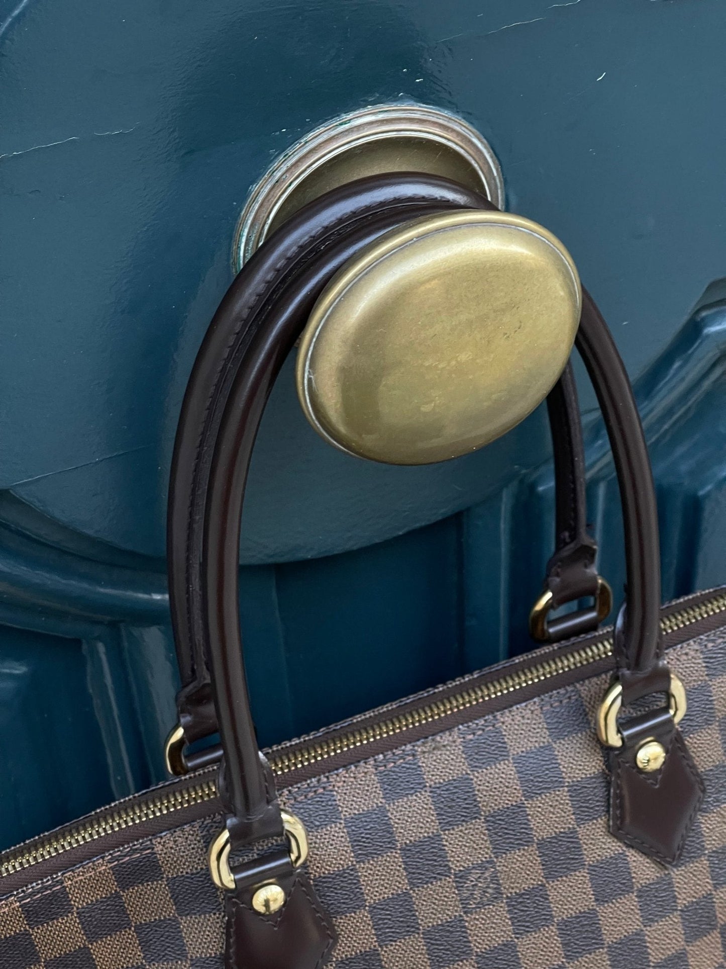 Louis Vuitton - cabas saleya damier ébène