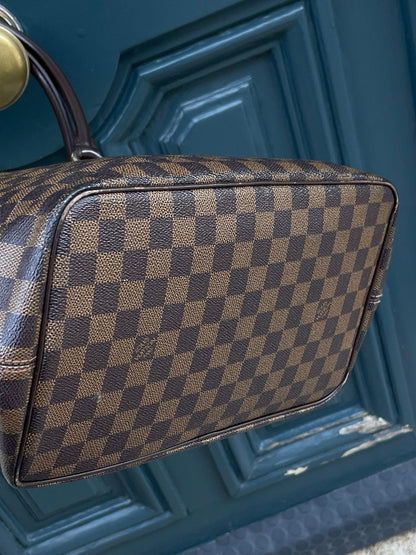 Louis Vuitton - cabas saleya damier ébène