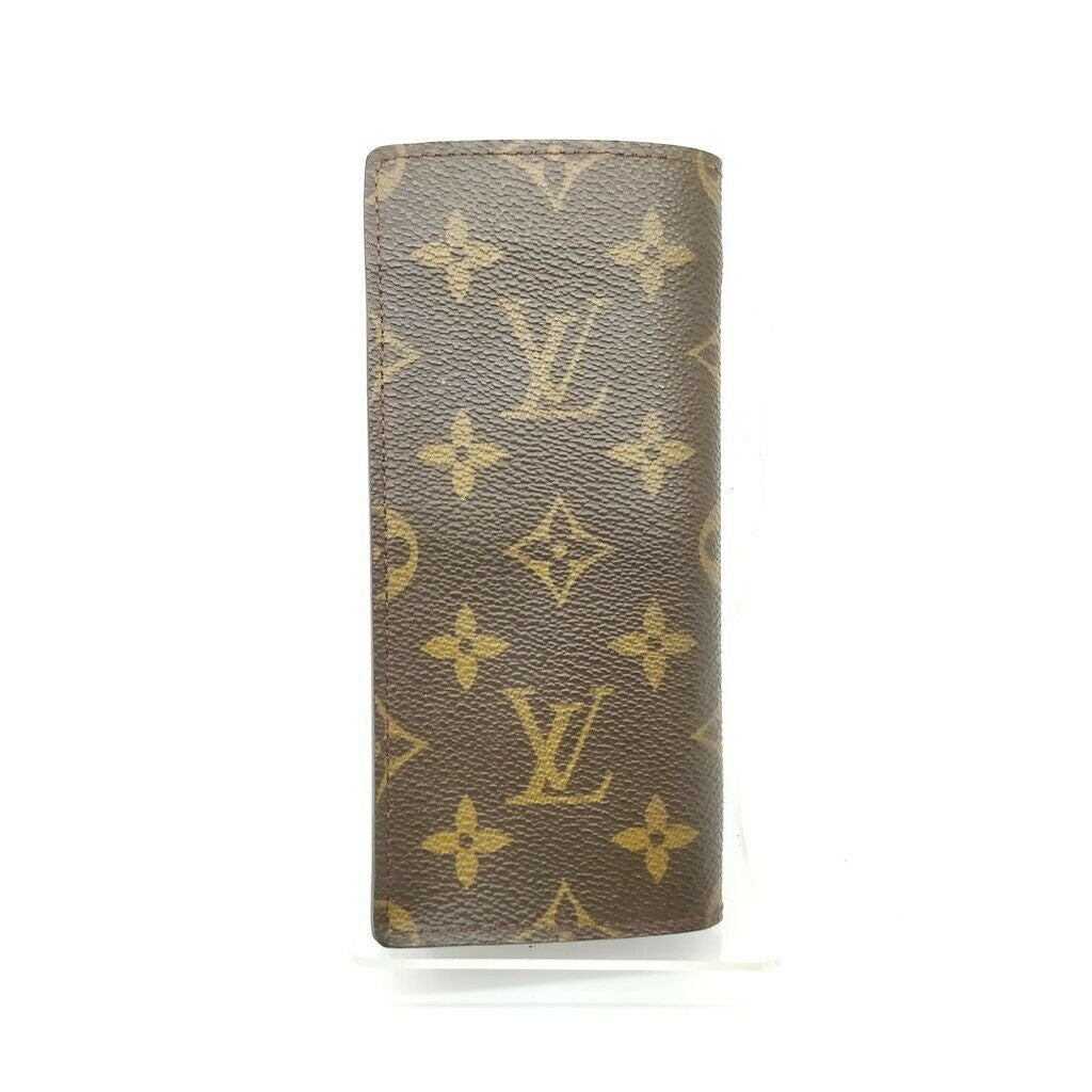 Louis Vuitton Eye Glasses Case Etui Lunette Monogram Wallet