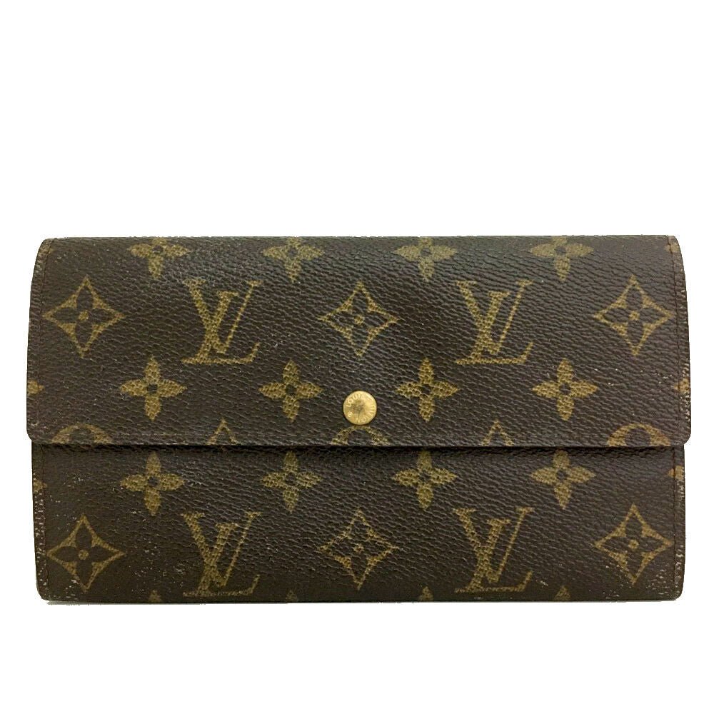 Louis Vuitton Monogram Portefeiulle Sarah Long Bifold Wallet