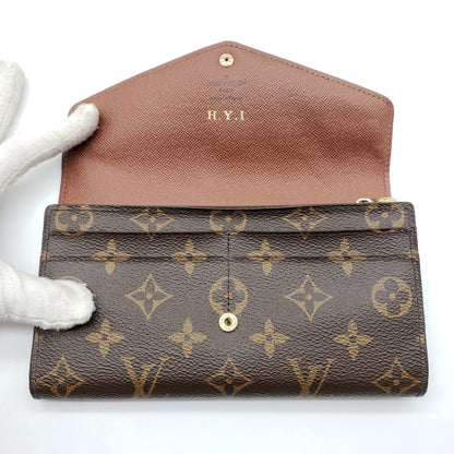 Louis Vuitton Monogram Portefeiulle Sarah Wallet