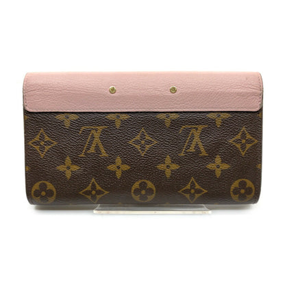 Louis Vuitton Pallas Pink Monogram Bifold Wallet