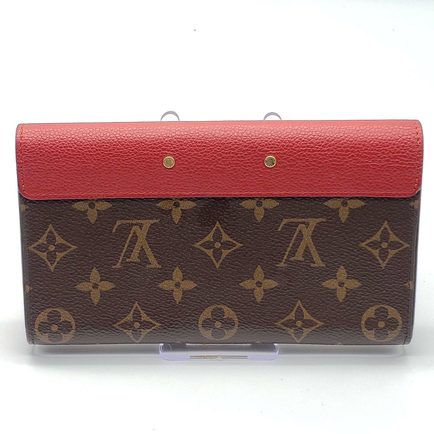 Louis Vuitton Pallas Red Bifold Wallet