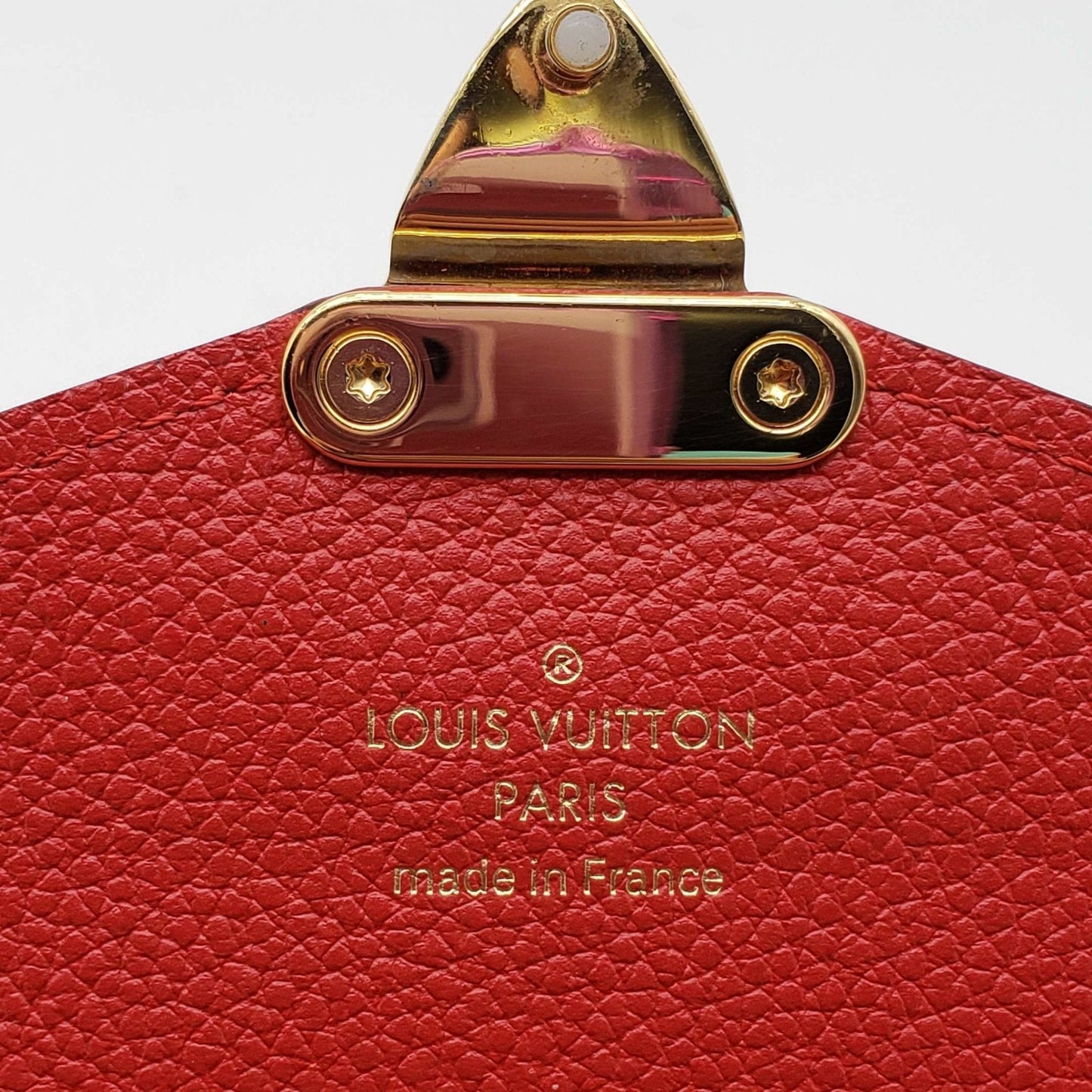 Louis Vuitton Pallas Red Bifold Wallet