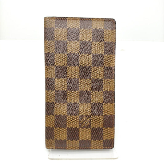 Louis Vuitton Porte Valeurs Cartes Credit Damier Ebene Wallet