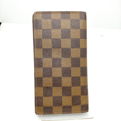 Louis Vuitton Porte Valeurs Cartes Credit Damier Ebene Wallet