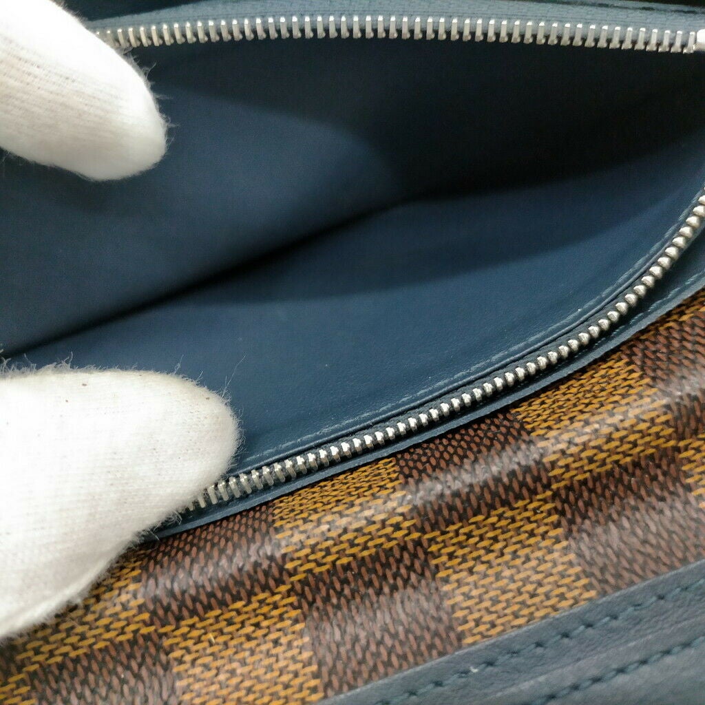 Louis Vuitton Portefeuille Brazza Damier Ebene Long Wallet