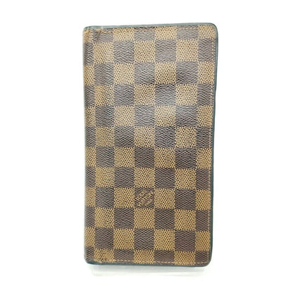 Louis Vuitton Portefeuille Brazza Damier Ebene Long Wallet