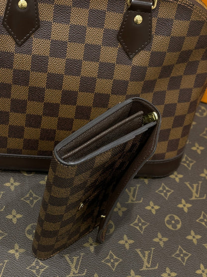 Louis Vuitton - Portefeuille compagnon toile damier ébène