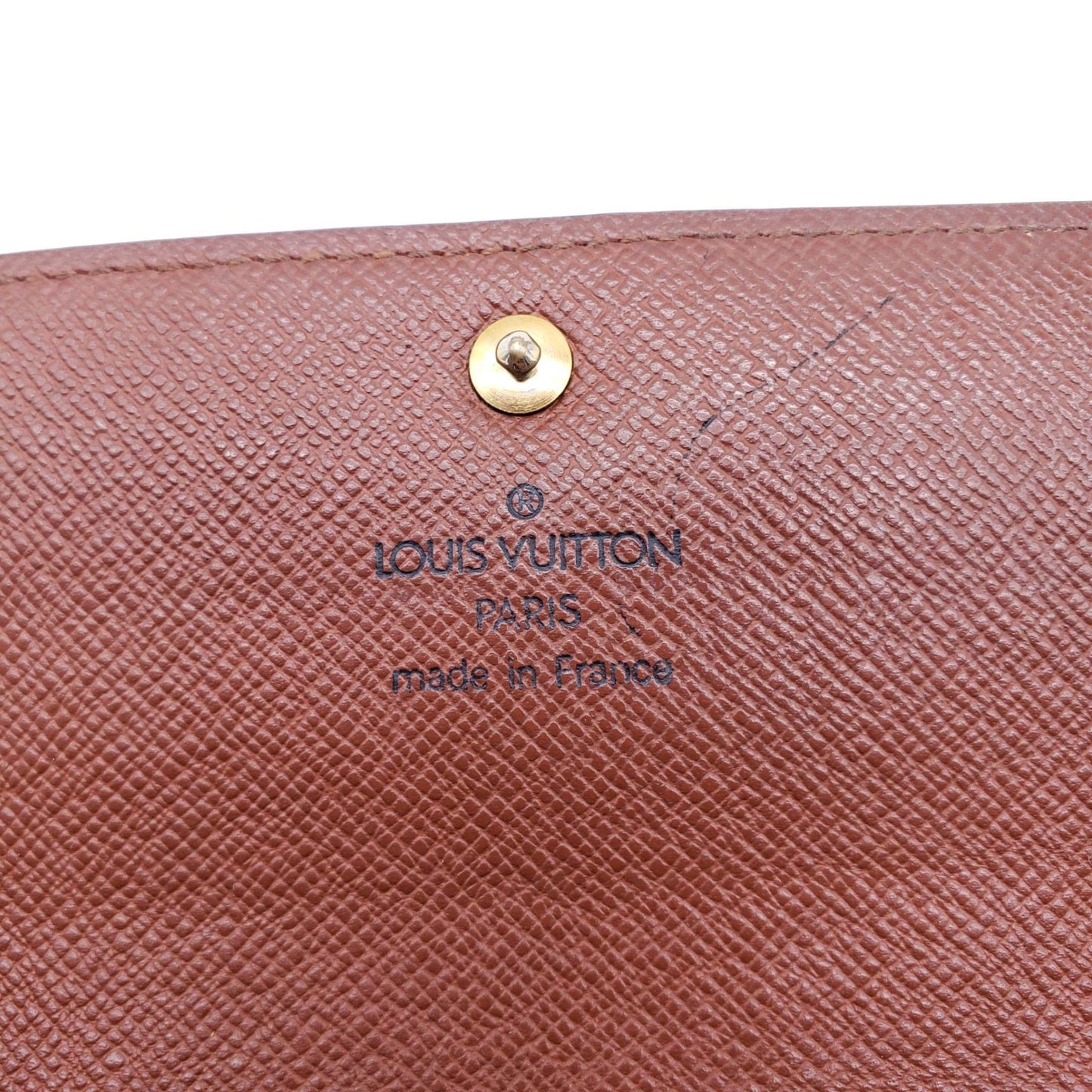 Louis Vuitton Portefeuille Sarah Browns Monogram Wallet