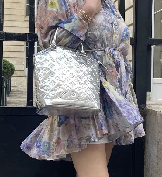 Louis Vuitton - Sac Lockit miroir