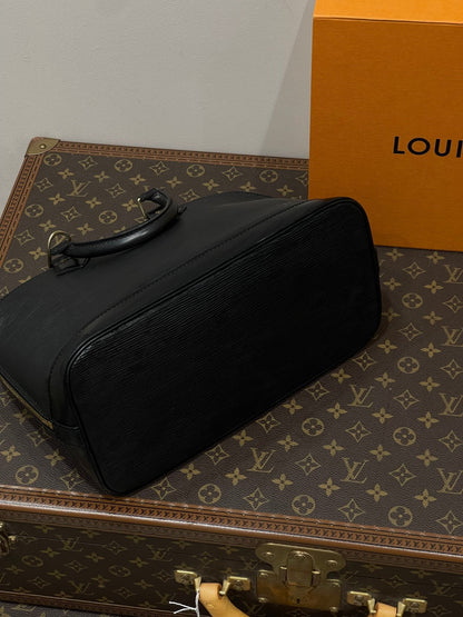 Louis Vuitton - Sac Alma MM noir épi