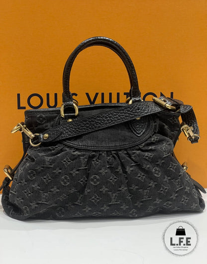 Louis Vuitton - Sac Neo Cabby jean MM