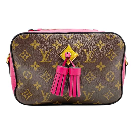 Louis Vuitton Saintonge Freesia Pink Monogram Canvas Shoulder Bag