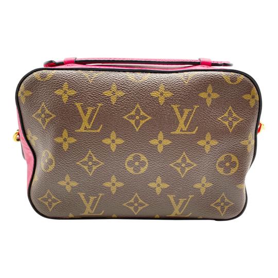 Louis Vuitton Saintonge Freesia Pink Monogram Canvas Shoulder Bag