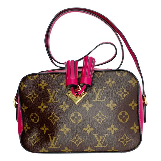 Louis Vuitton Saintonge Freesia Pink Monogram Canvas Shoulder Bag