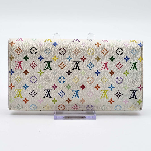 Louis Vuitton Sarah Multicolor Bifold Monogram Wallet