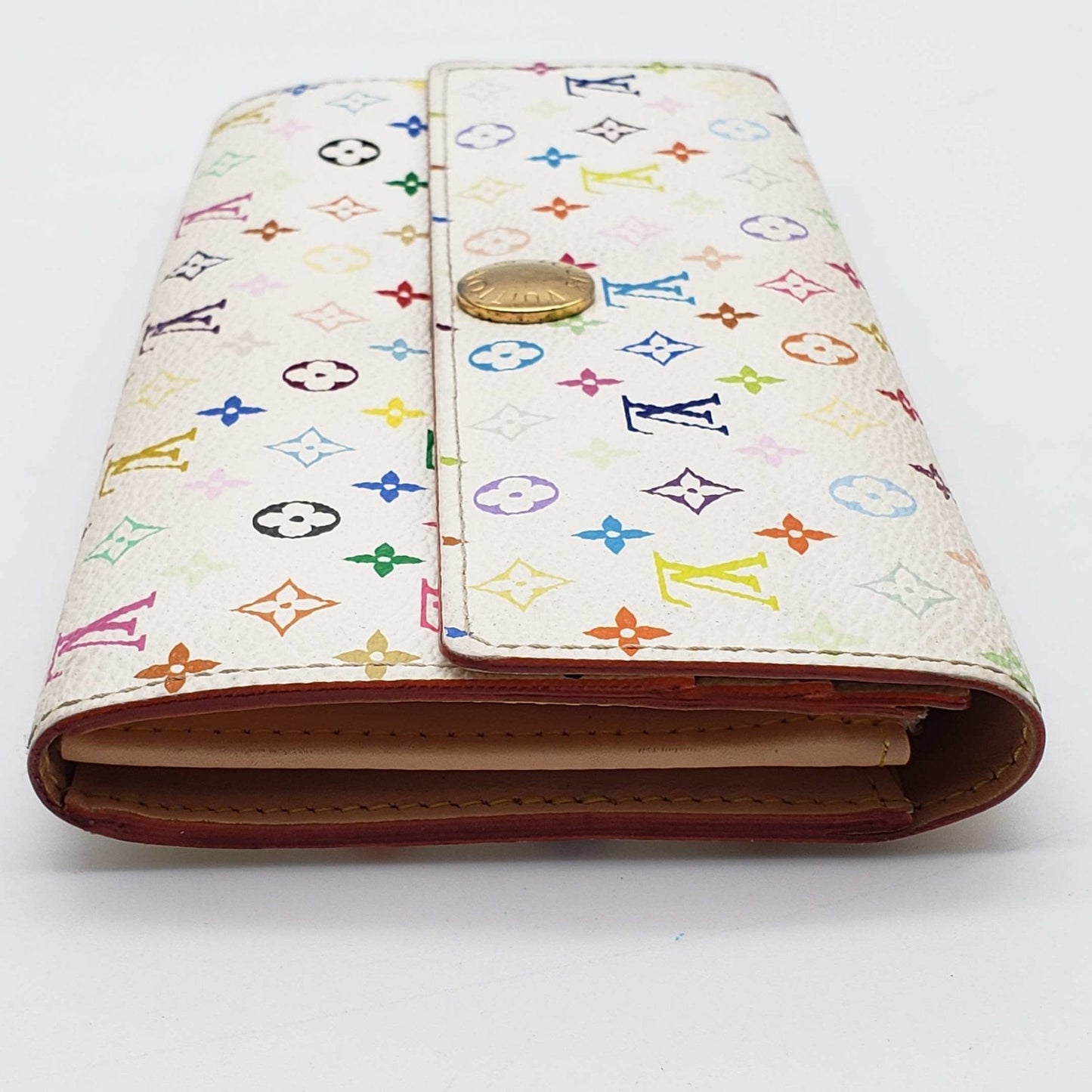 Louis Vuitton Sarah Multicolor Bifold Monogram Wallet