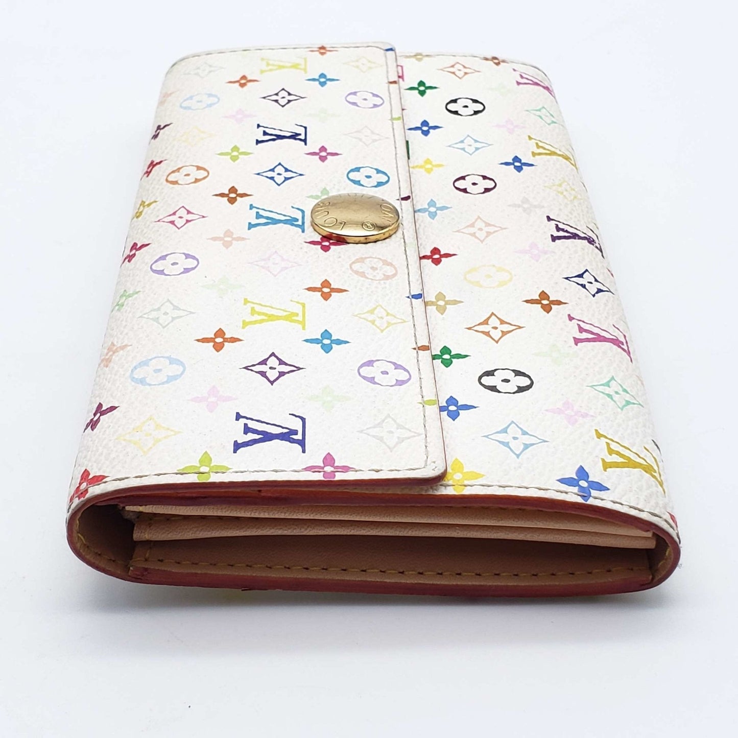 Louis Vuitton Sarah Multicolor Bifold Monogram Wallet