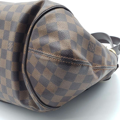 Louis Vuitton Sistina GM Damier Ebene Shoulder Bag