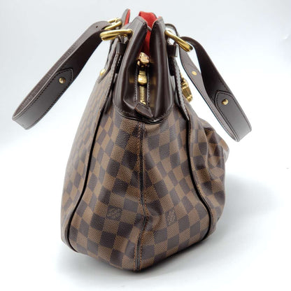 Louis Vuitton Sistina GM Damier Ebene Shoulder Bag