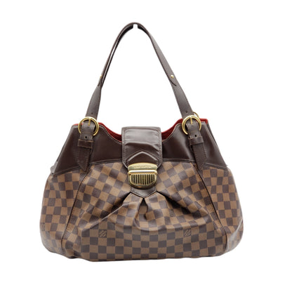 Louis Vuitton Sistina GM Damier Ebene Shoulder Bag