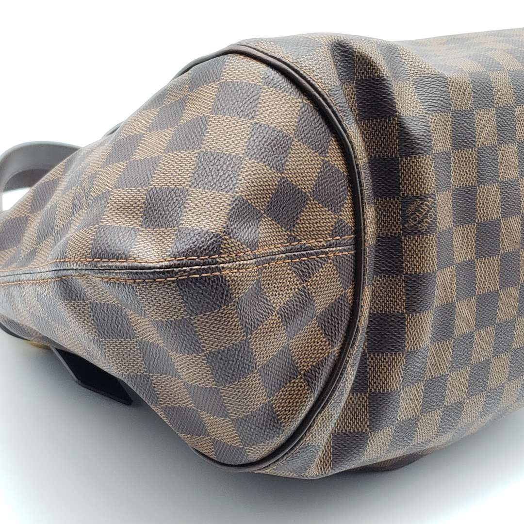 Louis Vuitton Sistina GM Damier Ebene Shoulder Bag