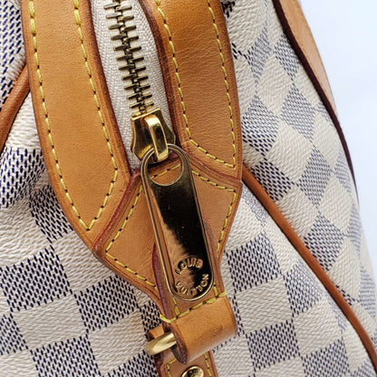 Louis Vuitton Stresa GM White Damier Azur Shoulder Bag