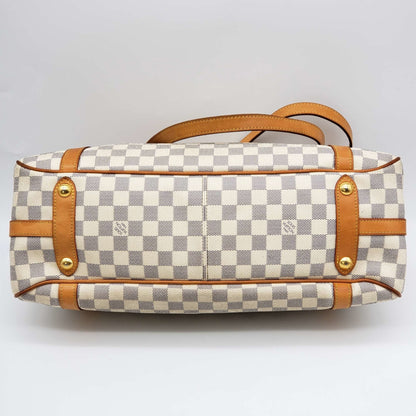 Louis Vuitton Stresa GM White Damier Azur Shoulder Bag