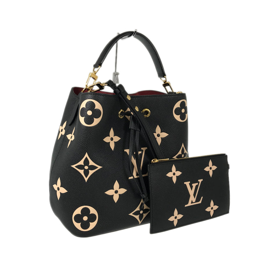 Louis Vuitton  Bicolor Monogram Empreinte Neo Noe MM M45497 Hand Bag