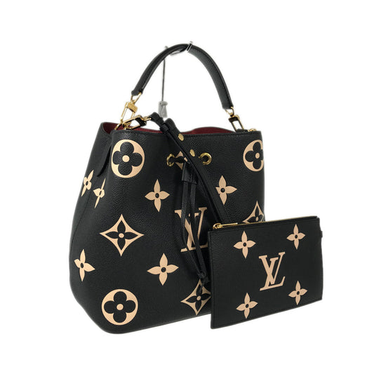 Louis Vuitton  Bicolor Monogram Empreinte Neo Noe MM M45497 Hand Bag