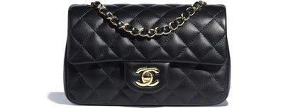 Chanel Classic Maxi Handbag Black Grained Calfskin SiLouis Vuittoner-Toned