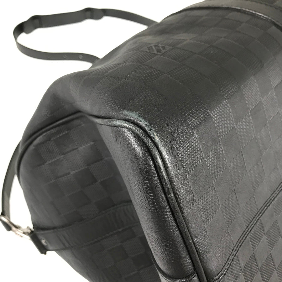 Louis Vuitton  Damier Amphini Keepall Bandouliere 45 N41145 Boston Bag