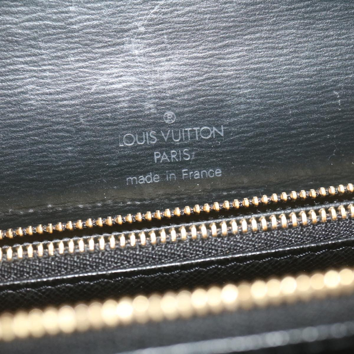 Louis Vuitton  Epi Concorde Hand Bag Black M52132 LV Auth 35155