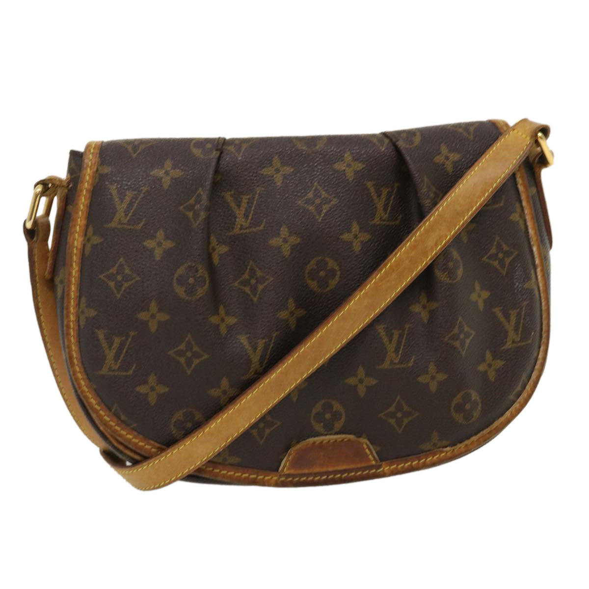 Louis Vuitton  Monogram Menilmontant PM Shoulder Bag M40474 LV Auth 35197