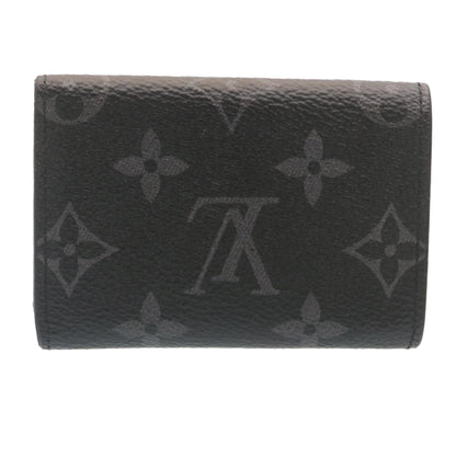 Louis Vuitton  Monogram Eclipse Discovery Compact wallet Wallet M67630 Auth 34673